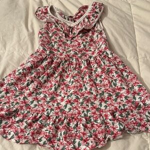 Janie and Jack Pink Floral Kids Dress